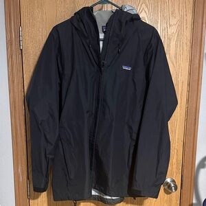 Patagonia Women's Black Raincoat